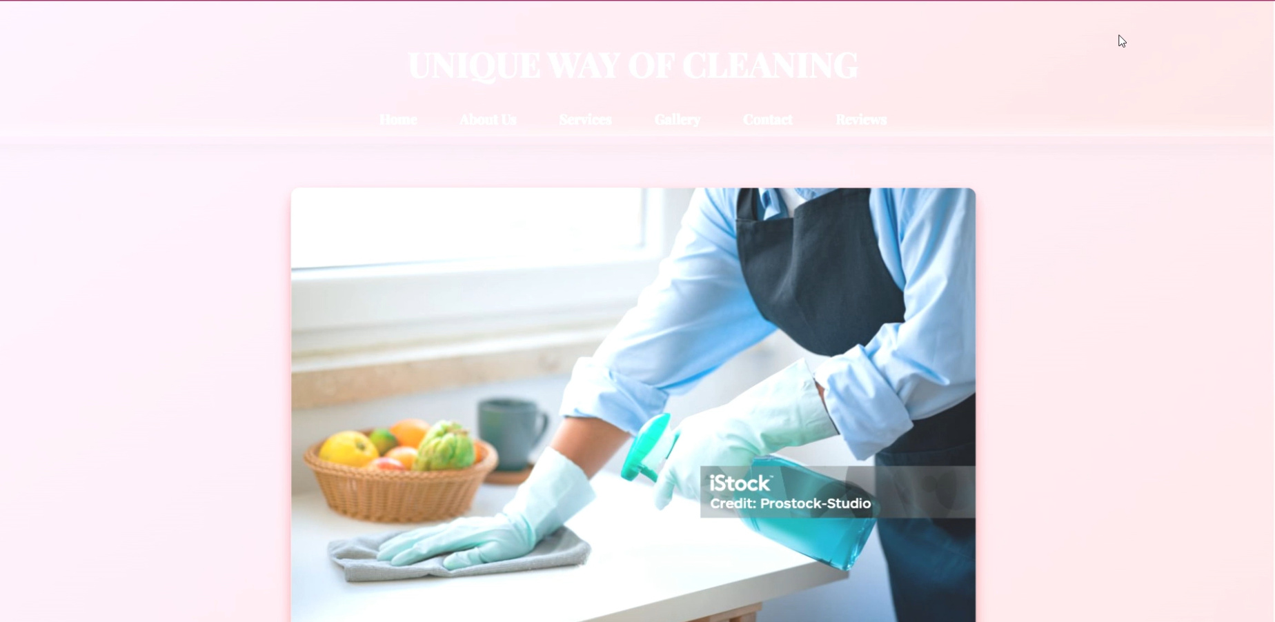 Unique Way of Cleaning